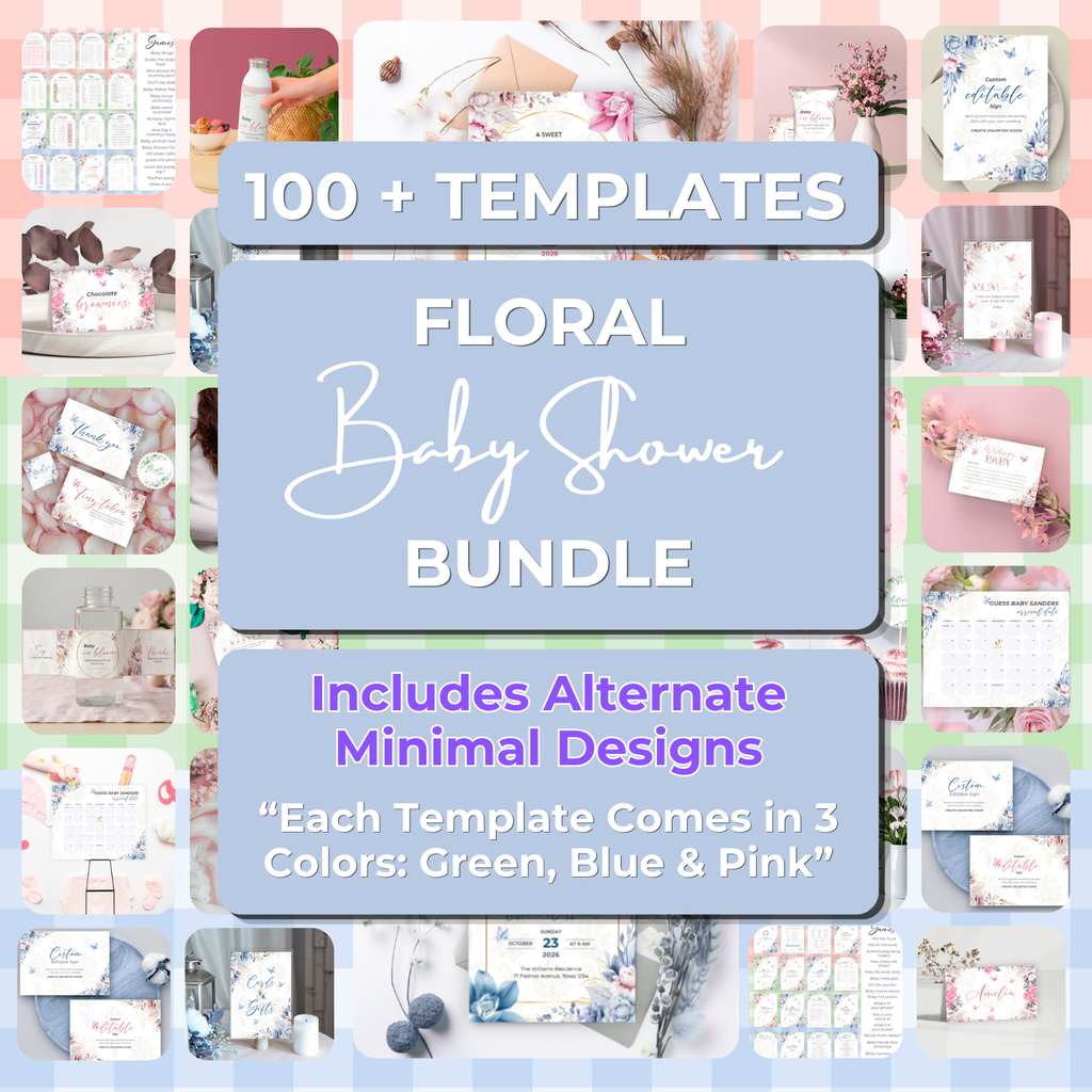 Baby Shower Printables