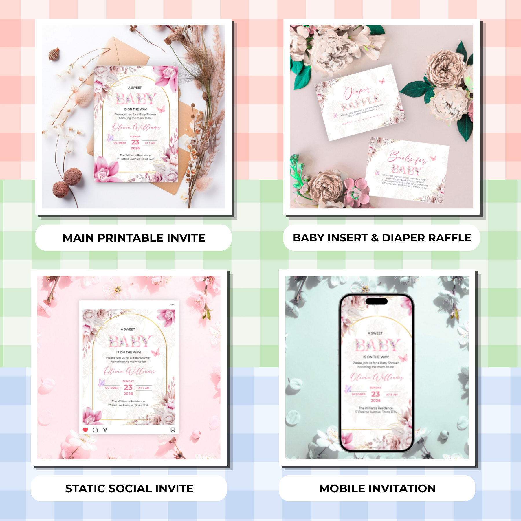 Baby Shower Printables